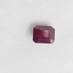 Natural Ruby (Manik) Gemstone – Certified Red Gem
